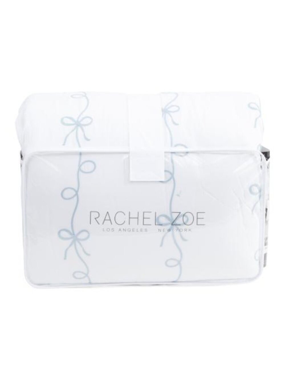 RACHEL ZOE Embroidered Bow Comforter Set
